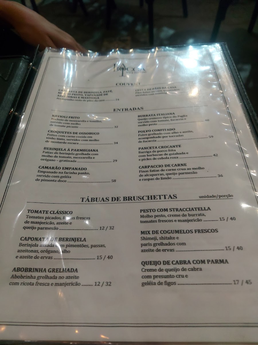 Menu La Bocca Bar & Trattoria-6